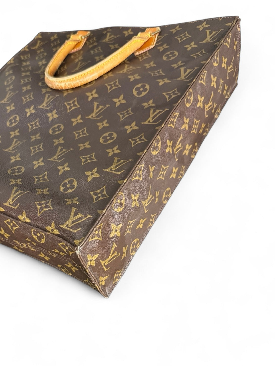 Louis Vuitton Sac Plat Handtasche Tote Bag Shopper Monogram Braun