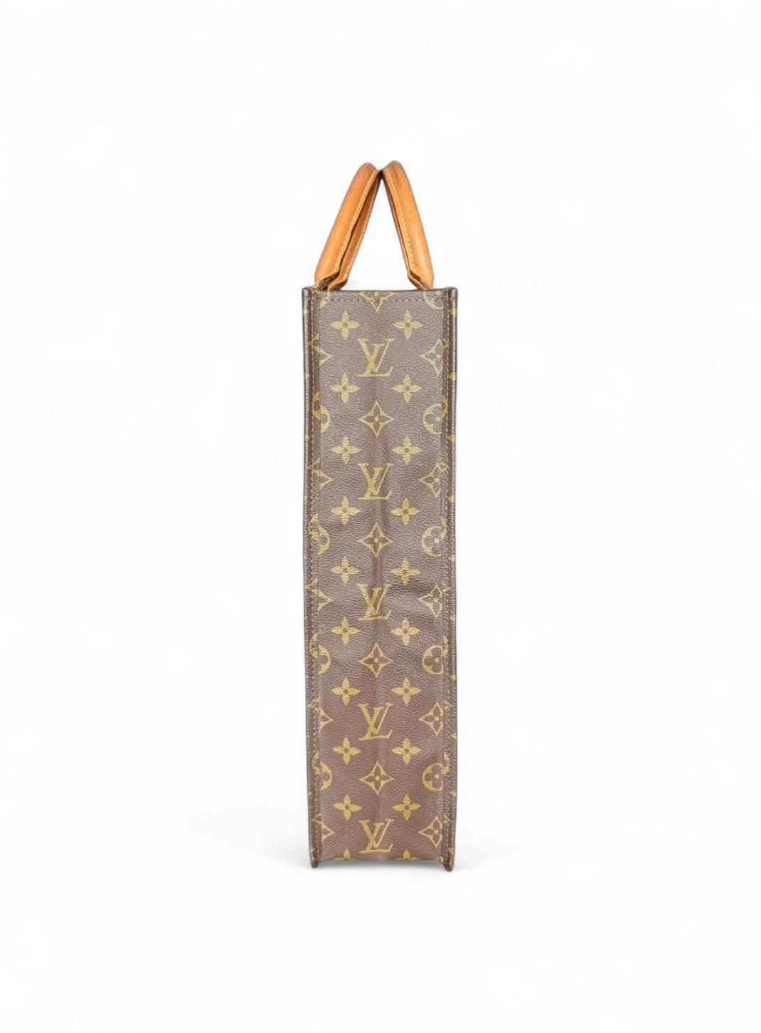 Louis Vuitton Sac Plat Handtasche Tote Bag Shopper Monogram Braun