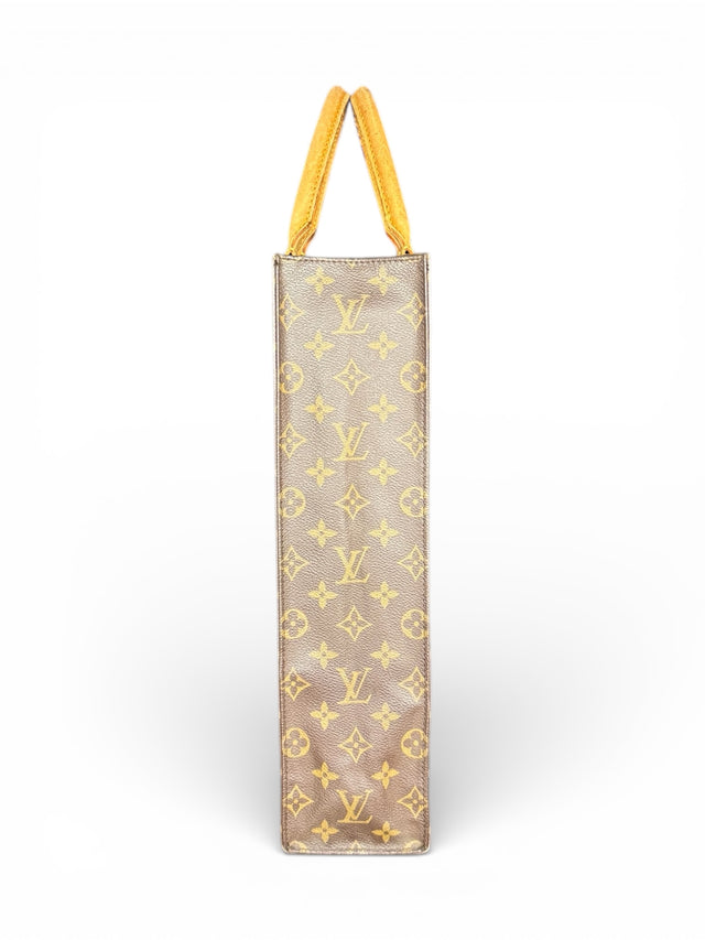 Louis Vuitton Sac Plat Handtasche Tote Bag Shopper Monogram Braun