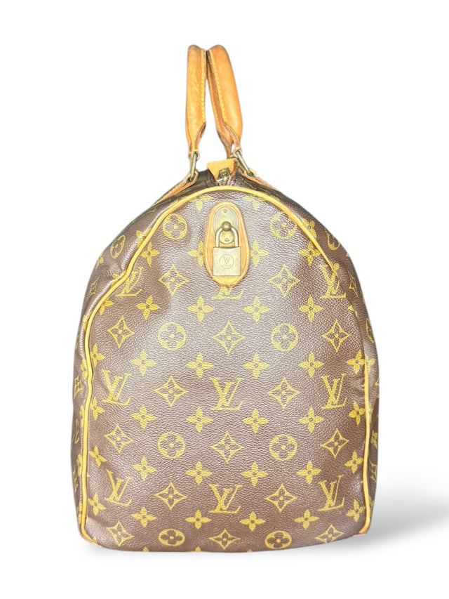 Louis Vuitton Keepall 50 Reisetasche Weekender Tasche Monogram Braun