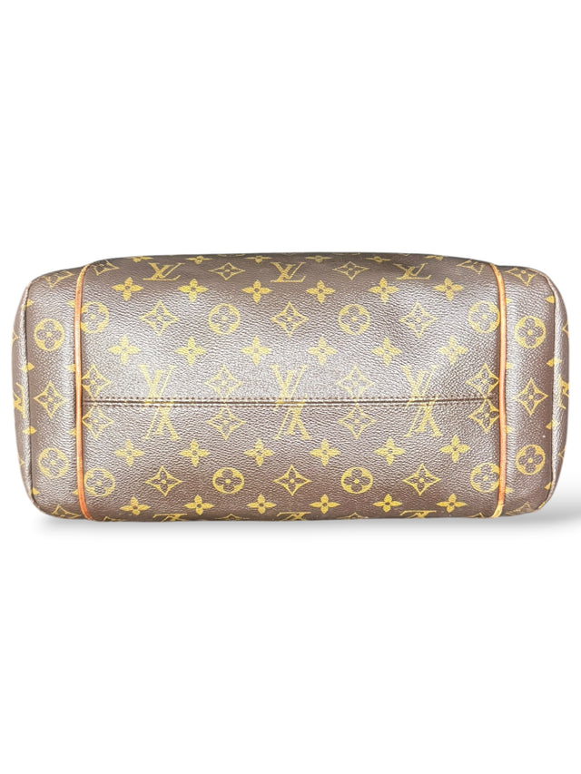 Louis Vuitton Totally MM Handtasche Shopper Monogram Braun