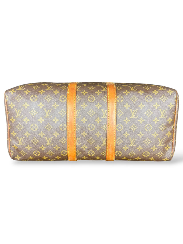Louis Vuitton Keepall 45 Reisetasche Weekender Tasche Monogram Braun