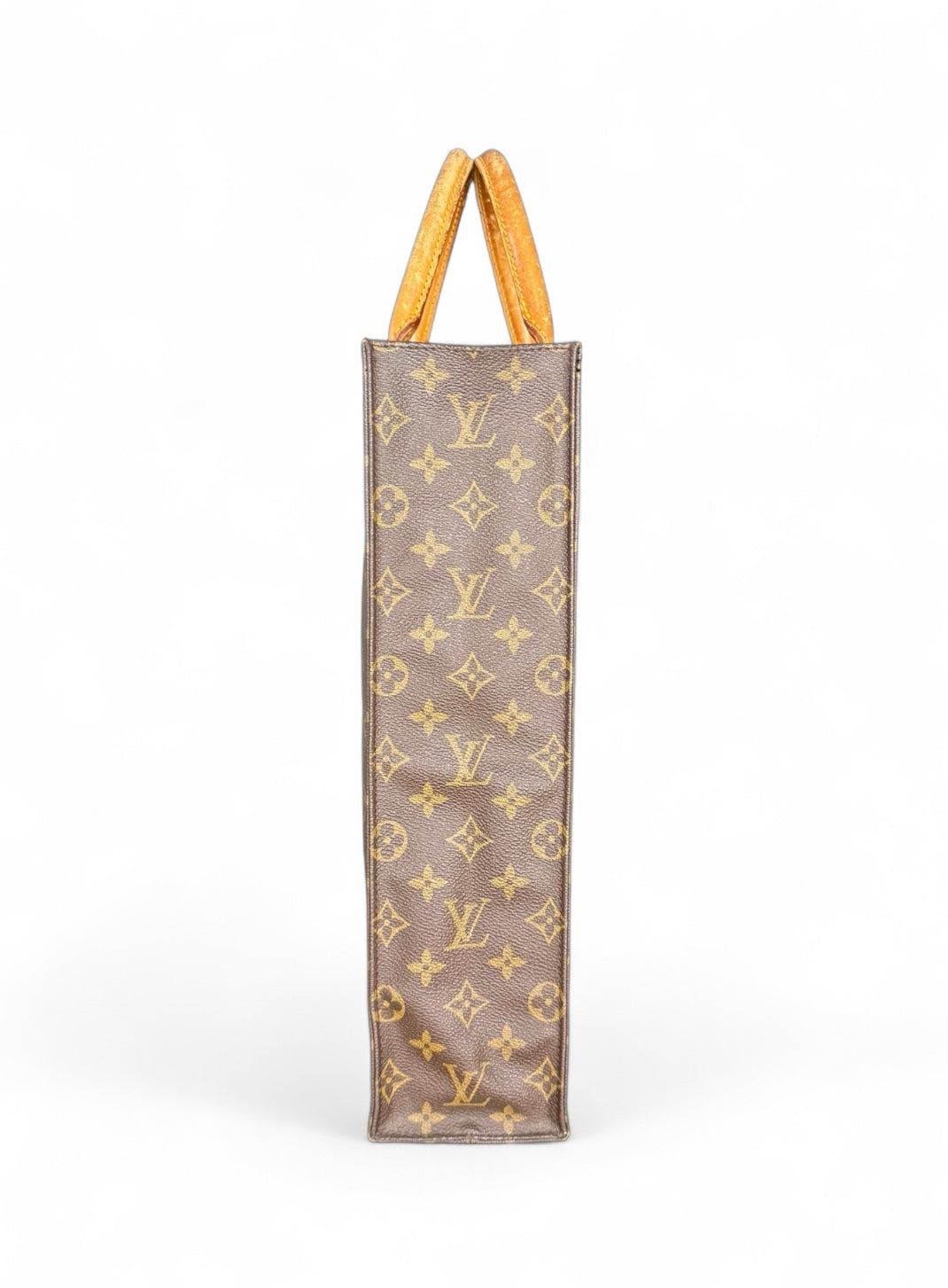 Louis Vuitton Sac Plat Handtasche Tote Bag Shopper Monogram Braun