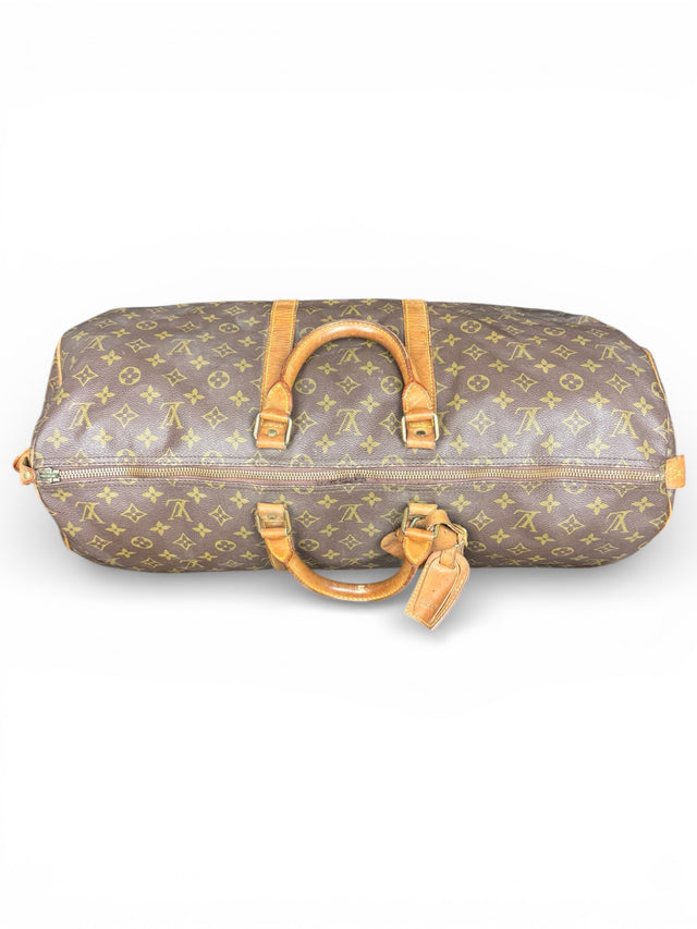 Louis Vuitton Keepall 55 Reisetasche Weekender Tasche Monogram Braun