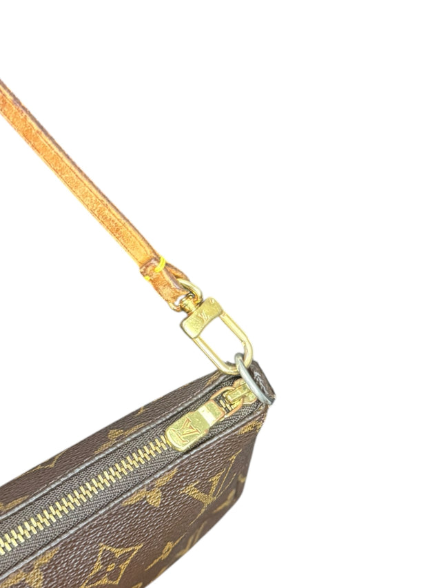Louis Vuitton Pochette Accessoires Handtasche Monogram Braun