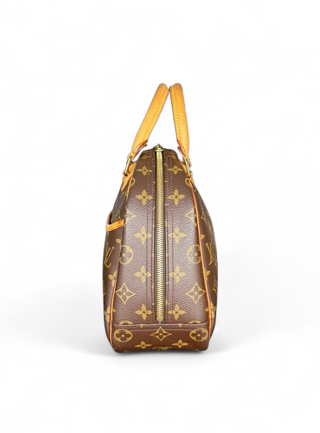 Louis Vuitton Deauville Mini Handtasche Monogram Braun