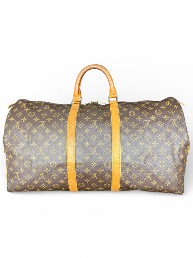 Louis Vuitton Keepall 55 Reisetasche Weekender Tasche Monogram Braun