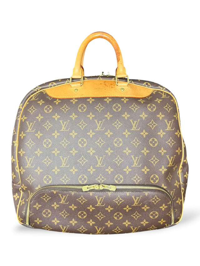 Louis Vuitton Sac Evasion Reisetasche Weekender Tasche Monogram Braun