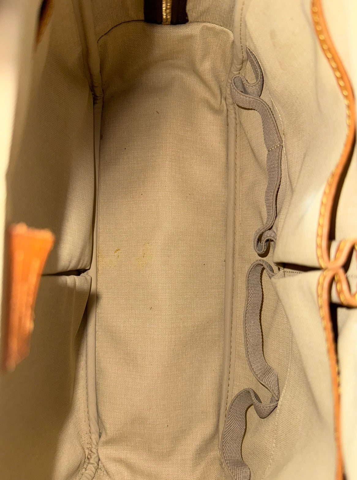 Louis Vuitton Deauville Handtasche Monogram Braun