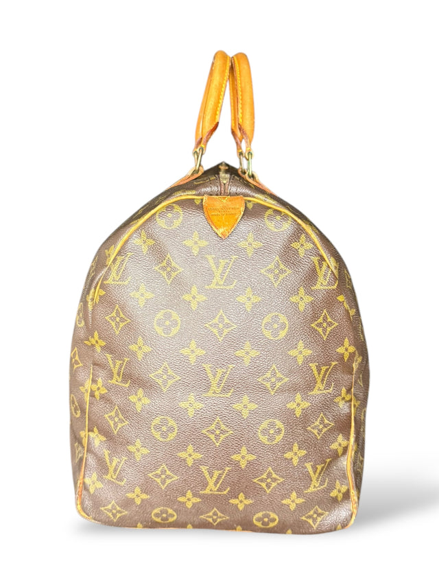 Louis Vuitton Keepall 50 Reisetasche Weekender Tasche Monogram Braun