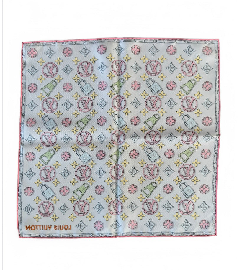 Louis Vuitton Seidentuch Schal Bandana