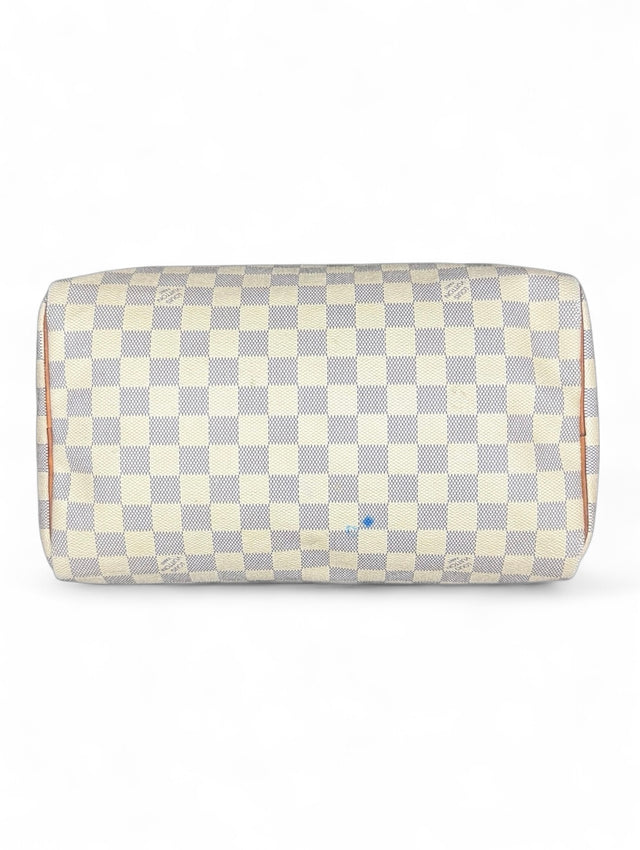 Louis Vuitton Speedy 30 Handtasche Damier Azur