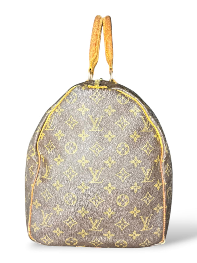 Louis Vuitton Keepall 50 Reisetasche Weekender Tasche Monogram Braun