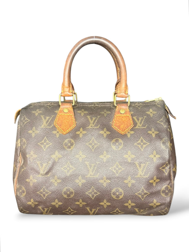 Louis Vuitton Speedy 25 Handtasche Monogram Braun