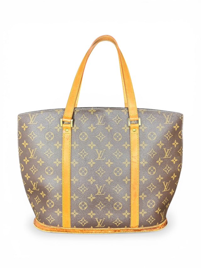 Louis Vuitton Babylone Handtasche Shopper Monogram Braun