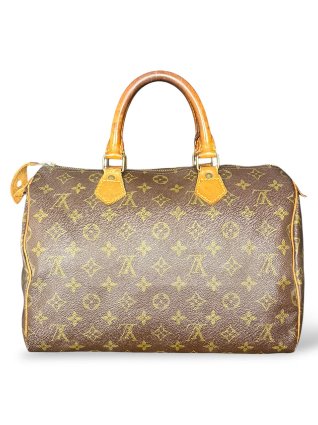 Louis Vuitton Speedy 30 Handtasche Monogram Braun