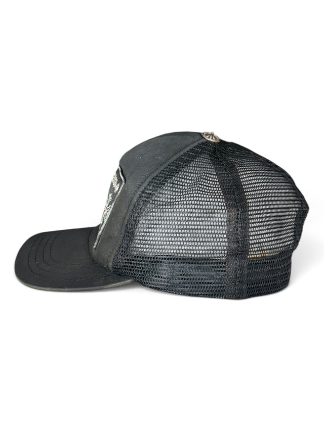Chrome Hearts Trucker Cap Schwarz Weiß