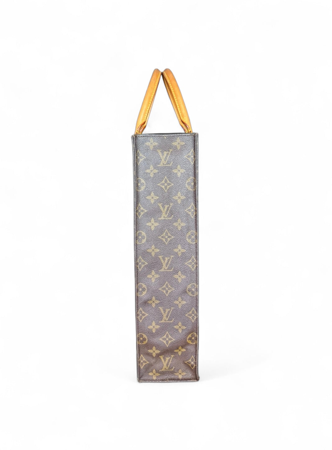 Louis Vuitton Sac Plat Handtasche Tote Bag Shopper Monogram Braun