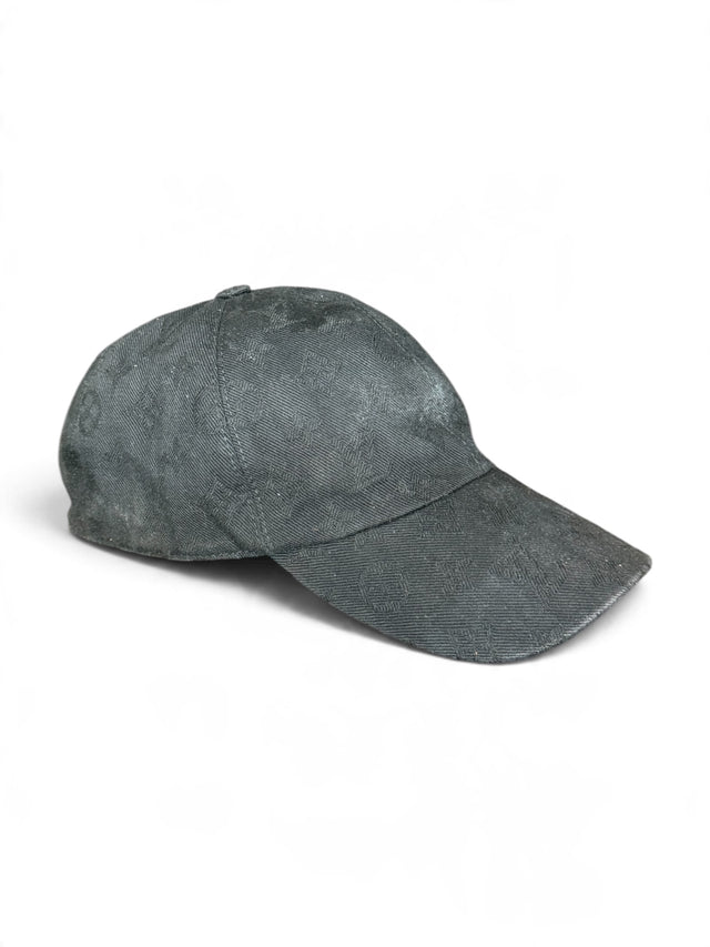 Louis Vuitton Cap Mütze Denim Schwarz