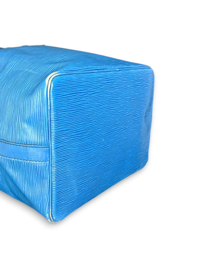 Louis Vuitton Sac Noe Petit Handtasche Epi Leder Blau