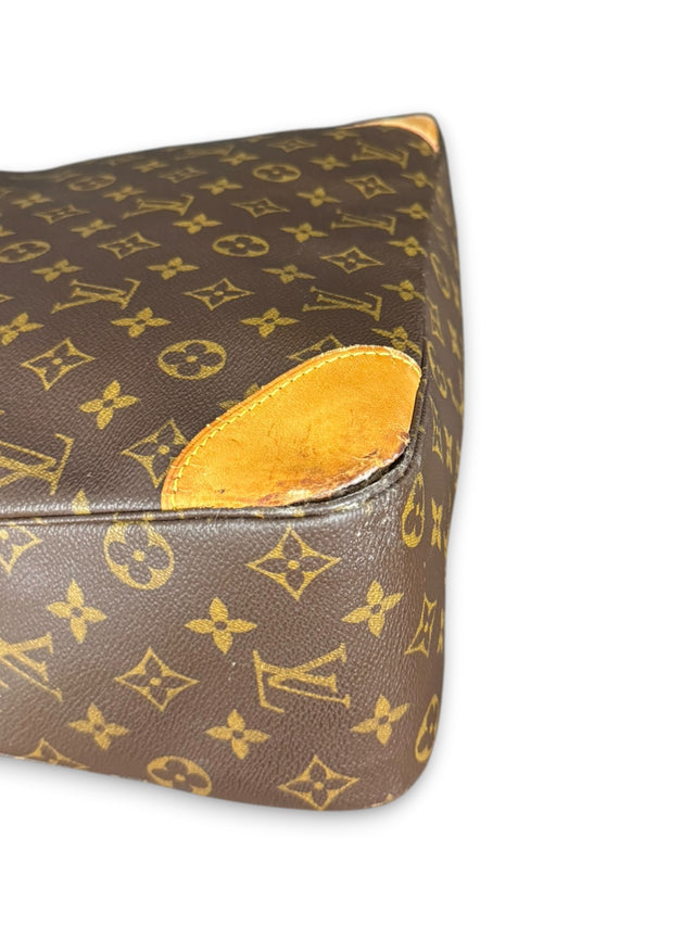 Louis Vuitton Boulogne 35 Handtasche Crossbody Monogram Braun