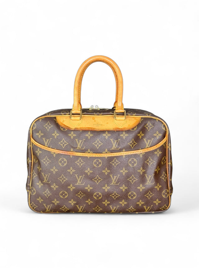 Louis Vuitton Deauville Handtasche Monogram Braun