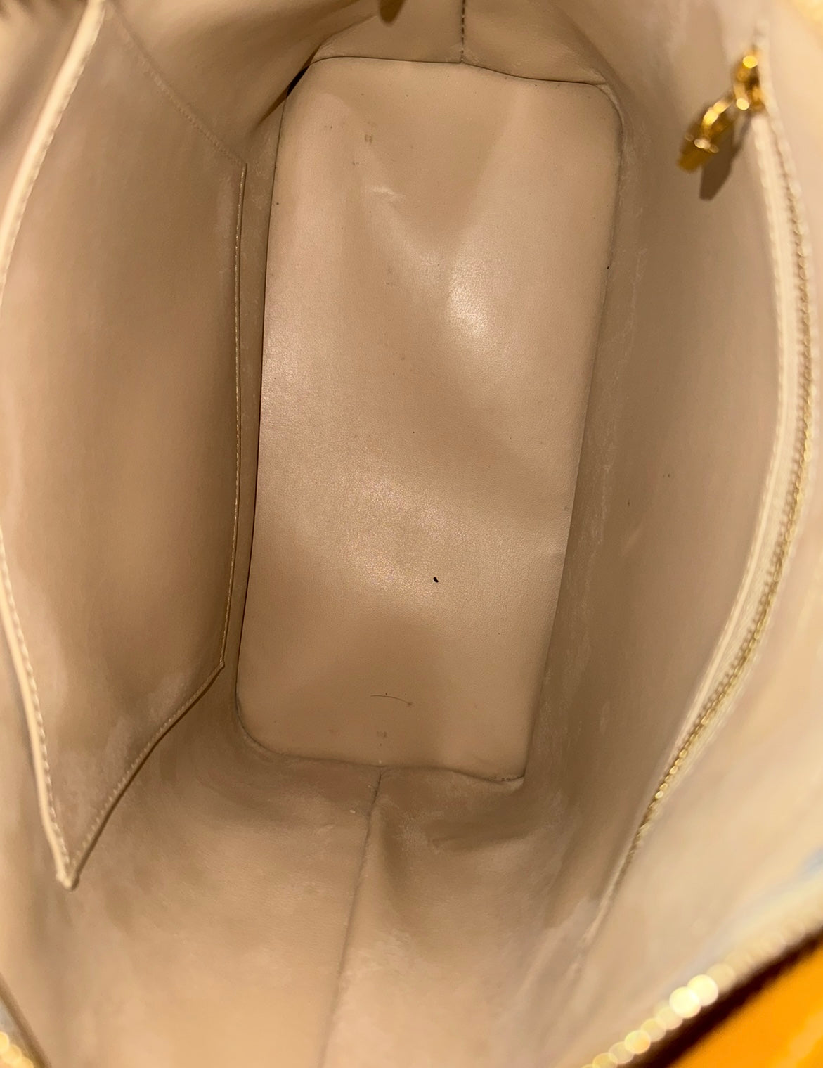Louis Vuitton Houston Handtasche Vernis Monogram Gelb