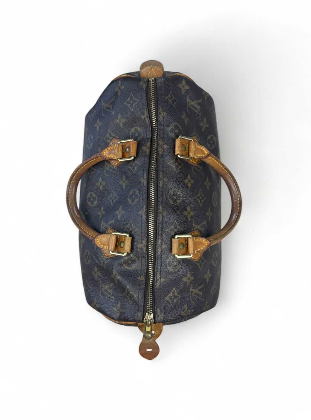 Louis Vuitton Speedy 30 Handtasche Monogram Braun