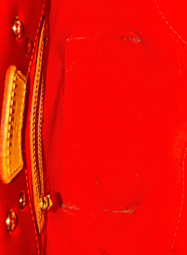 Louis Vuitton Reade PM Handtasche Vernis Monogram Rot