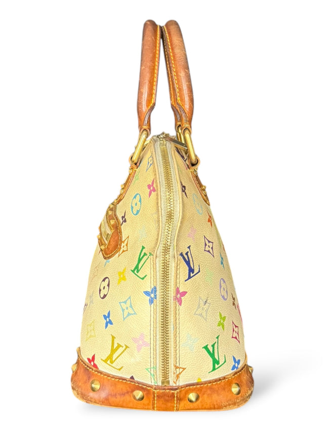 Louis Vuitton Limited Murakami Multicolor Alma Handtasche
