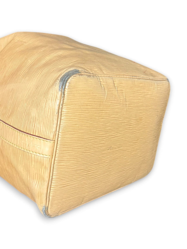 Louis Vuitton Sac Noe Petit Handtasche Epi Leder Beige Gelb