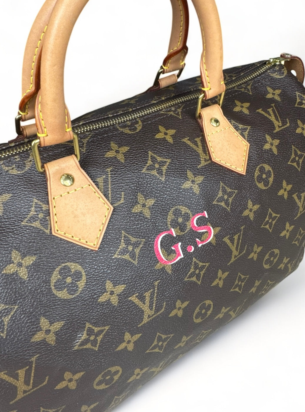 Louis Vuitton Speedy 35 Handtasche Monogram Braun