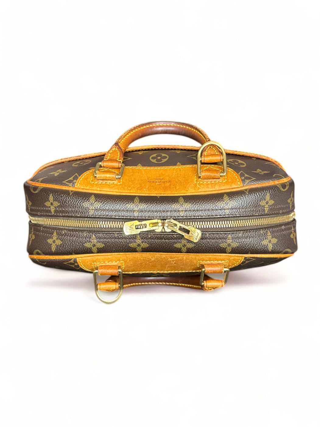 Louis Vuitton Deauville Mini Handtasche Monogram Braun