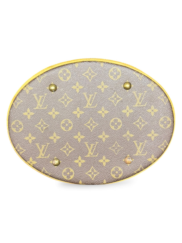 Louis Vuitton Bucket GM Handtasche Shopper Monogram Braun