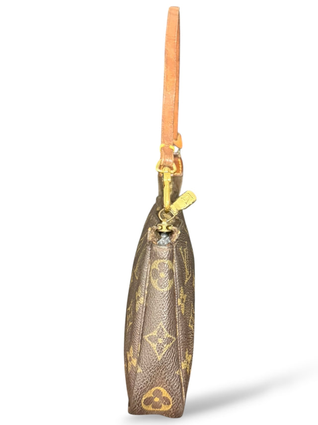 Louis Vuitton Pochette Accessoires Handtasche Monogram Braun