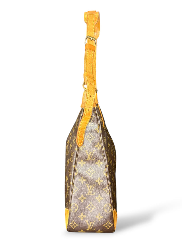 Louis Vuitton Boulogne 35 Handtasche Crossbody Monogram Braun