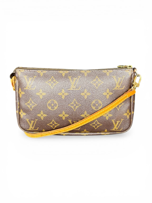 Louis Vuitton Pochette Accessoires Handtasche Monogram Braun