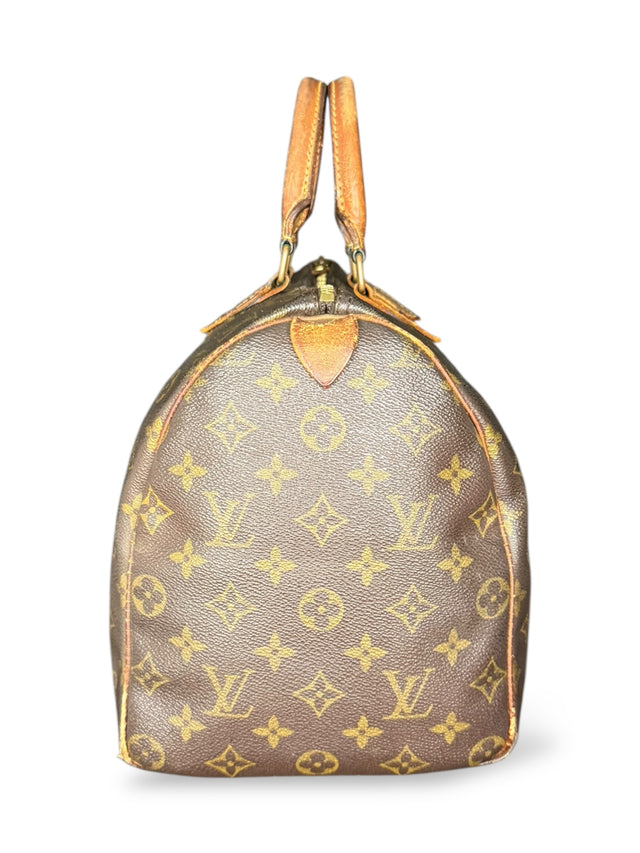 Louis Vuitton Speedy 35 Handtasche Monogram Braun
