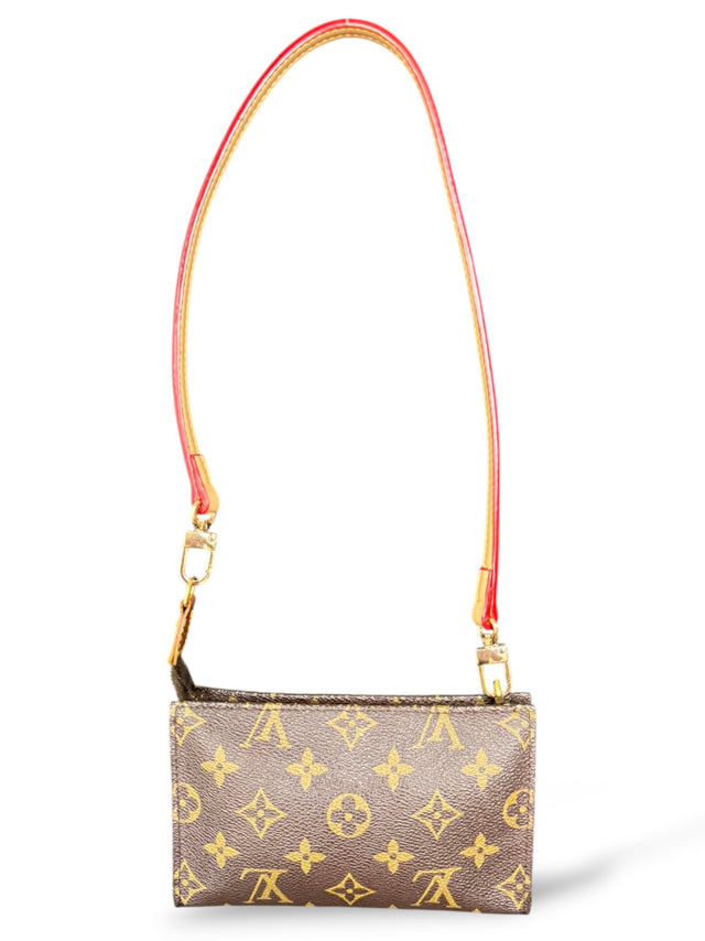 Louis Vuitton Baguette Pochette Accessoires Handtasche Monogram Braun