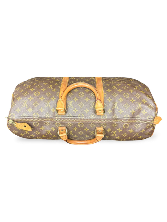 Louis Vuitton Keepall 50 Reisetasche Weekender Tasche Monogram Braun