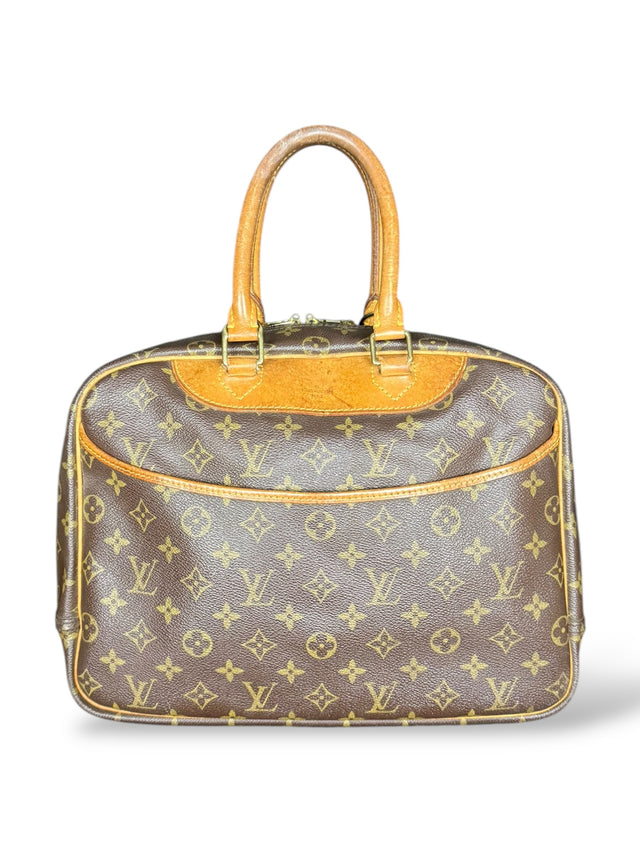 Louis Vuitton Deauville Handtasche Monogram Braun