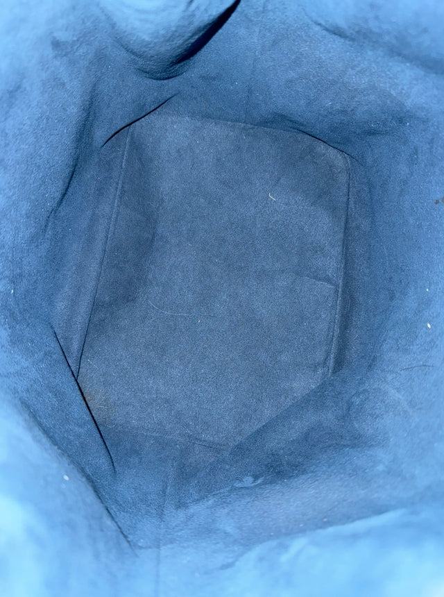 Louis Vuitton Sac Noe Petit Handtasche Epi Leder Blau