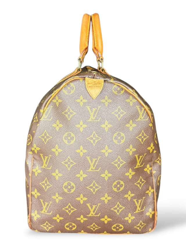 Louis Vuitton Keepall 50 Reisetasche Weekender Tasche Monogram Braun
