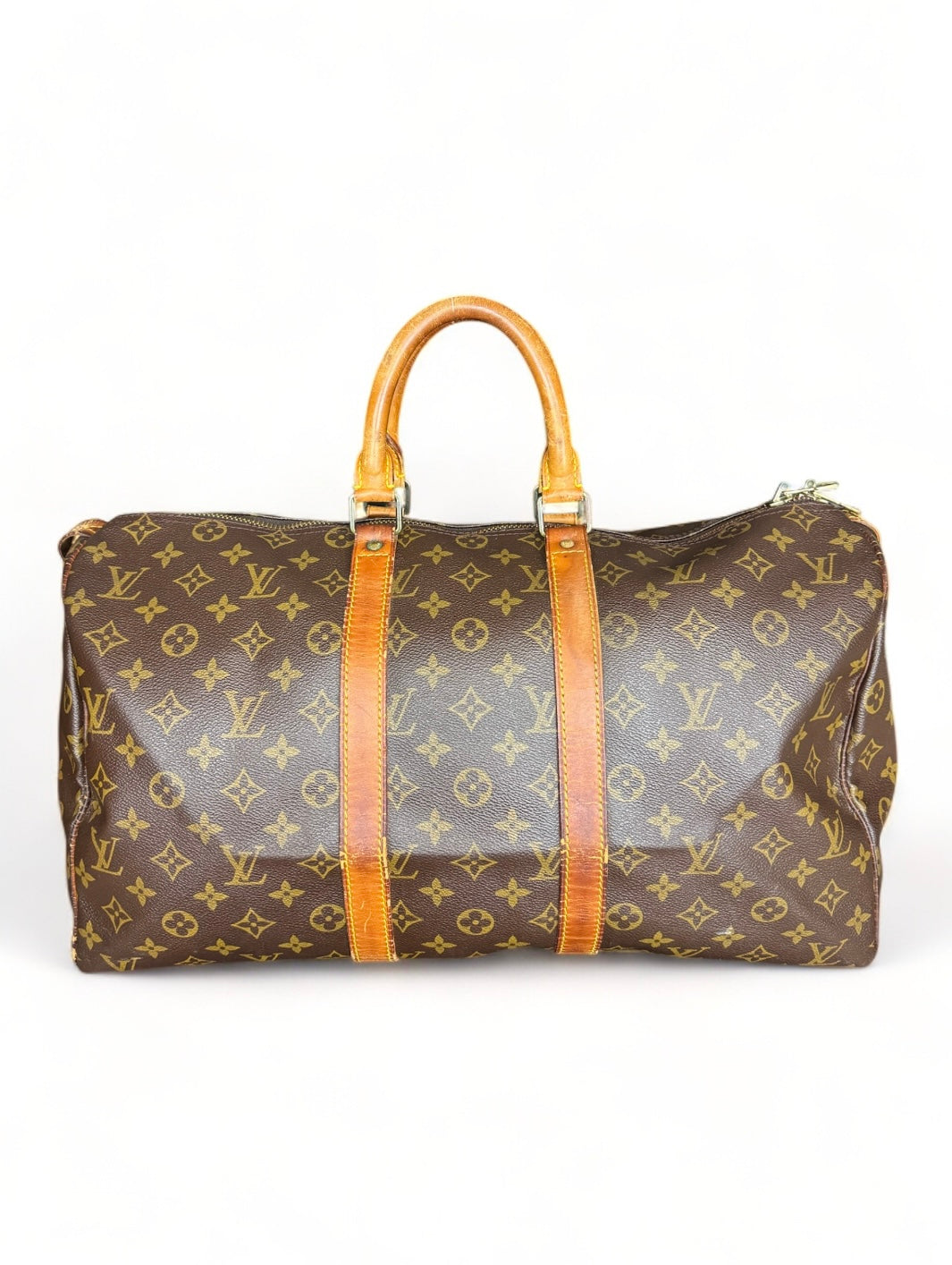 Louis Vuitton Keepall 45 Reisetasche Weekender Tasche Monogram Braun