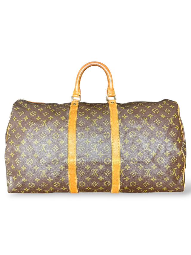 Louis Vuitton Keepall 55 Reisetasche Weekender Tasche Monogram Braun