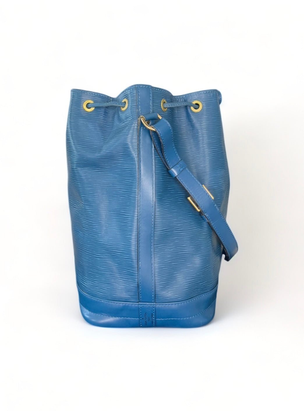 Louis Vuitton Sac Noe Grande Handtasche Epi Leder Blau