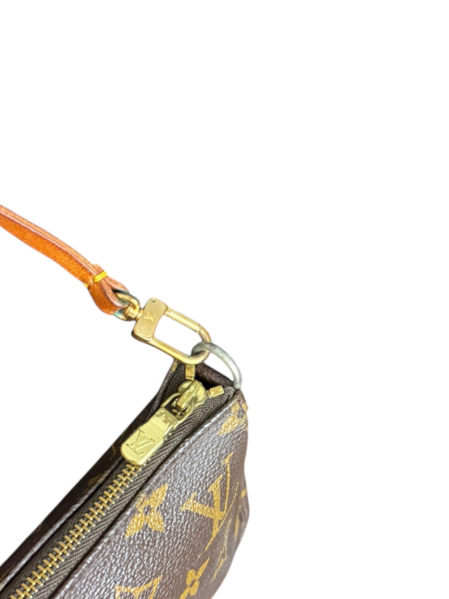 Louis Vuitton Pochette Accessoires Handtasche Monogram Braun