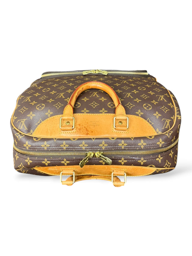 Louis Vuitton Sac Evasion Reisetasche Weekender Tasche Monogram Braun