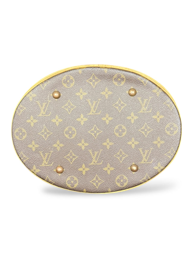 Louis Vuitton Bucket GM Handtasche Shopper Monogram Braun