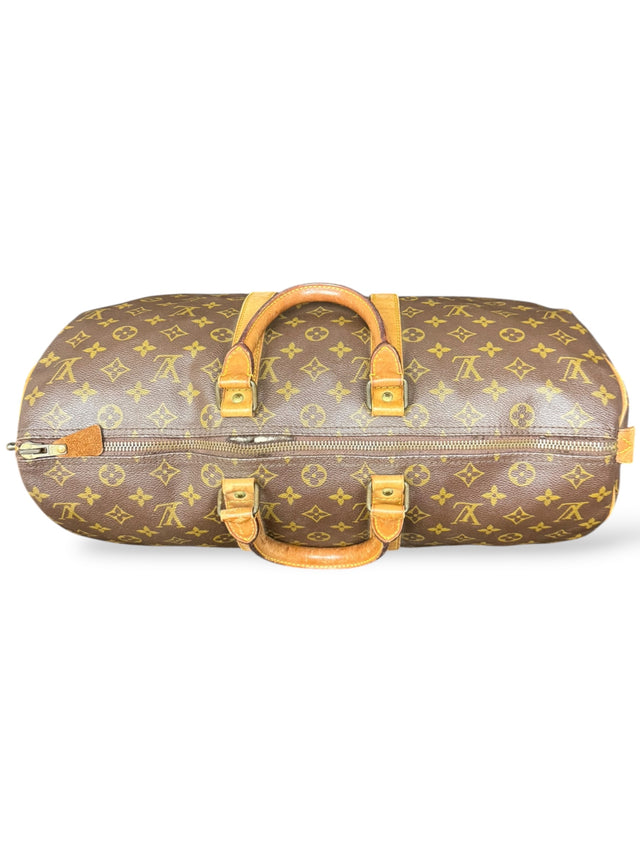 Louis Vuitton Keepall 45 Reisetasche Weekender Tasche Monogram Braun